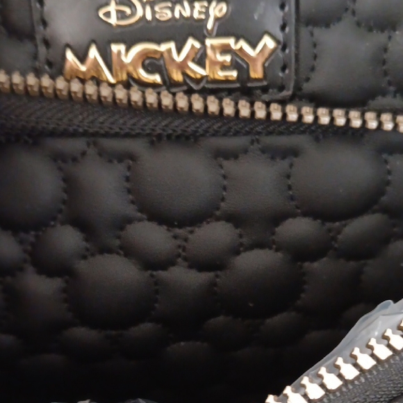 Disney Mickey Mouse Black Crossbody Bag - Picture 9 of 9